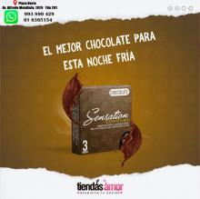 PRESERVATIVO SENSATION SABORES VARIADOS TIENDAS AMOR 